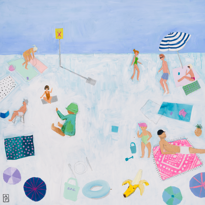 BEACH BABY limited edition print