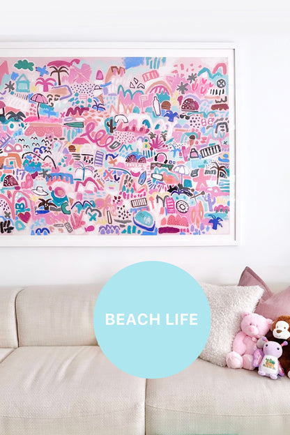 BEACH LIFE Limited Edition Print