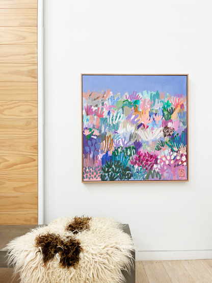 HECTIC FLOWERS limited edition print