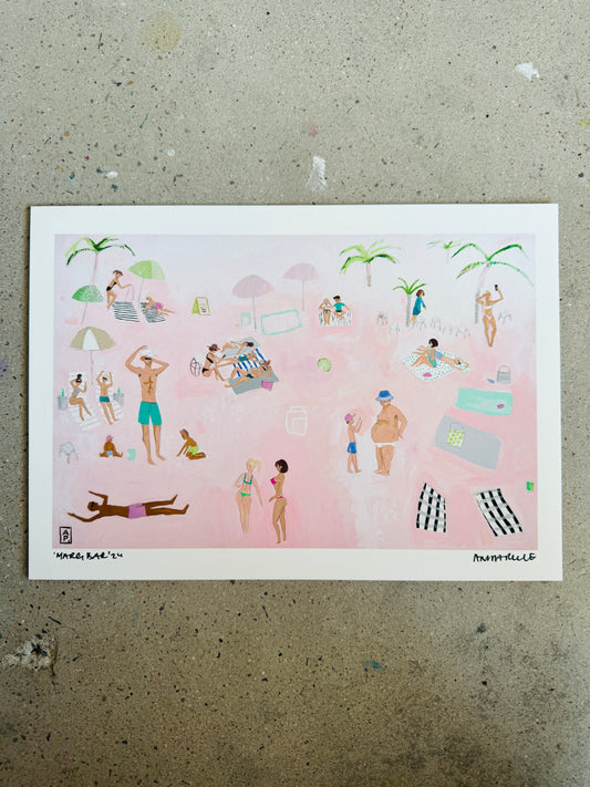 A4 Mini Print - Margarita Bar