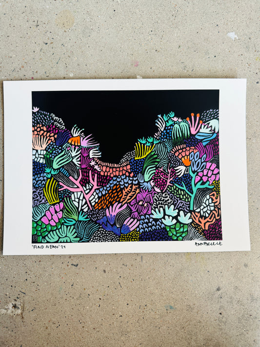 A4 Mini Print - Find Nemo