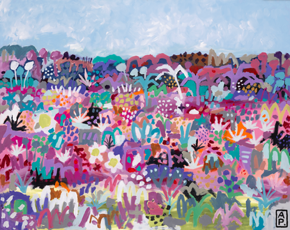 FIELDS OF JOY limited edition print